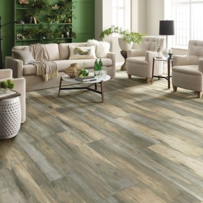 Luxury vinyl flooring