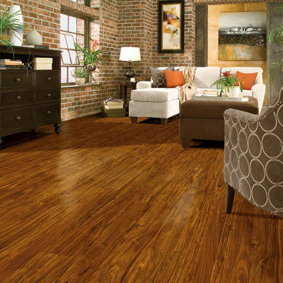 Luxury vinyl flooring