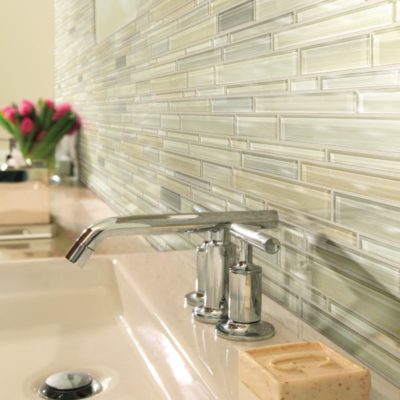 Atomic Glass Mosaic tile (Plantation)