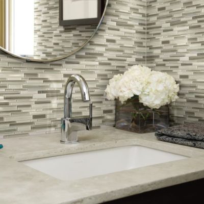 Atomic Glass Mosaic tile