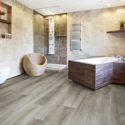 Luxury vinyl flooring