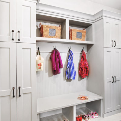 Mudroom cabinets