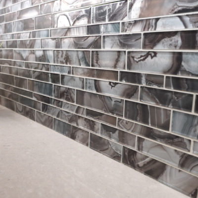 Gray wall tile