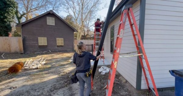 Gutter installation