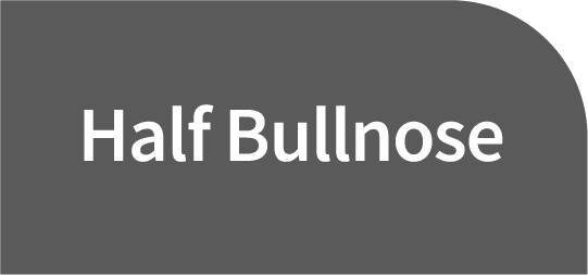 half bullnose countertop profile