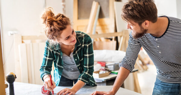 Couple Remodeling Home To Boost Home Value In Wichita Ks